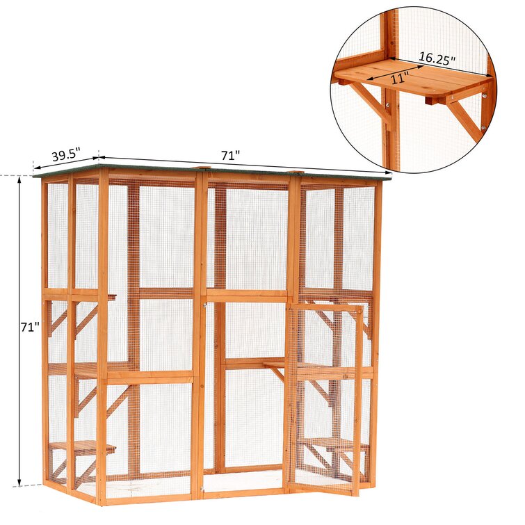 Encanto outdoor best sale enclosure cat cage